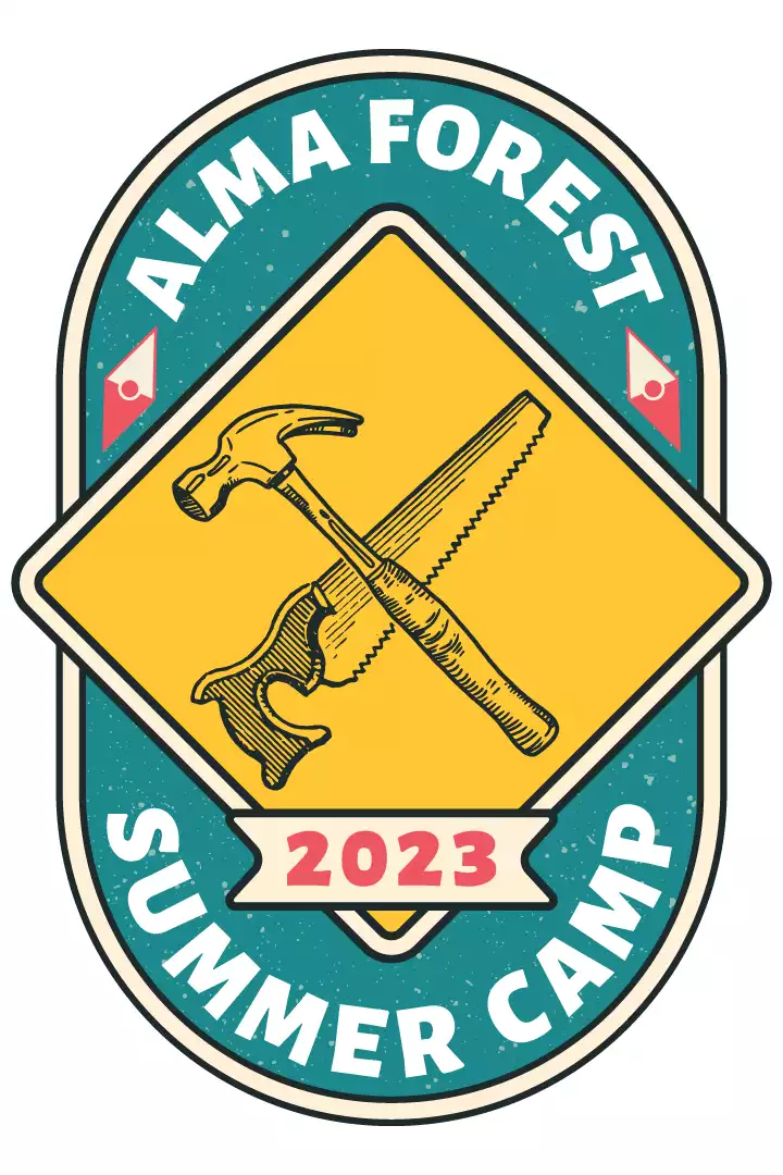 Alma Forest Summer Camp 2023 artwork