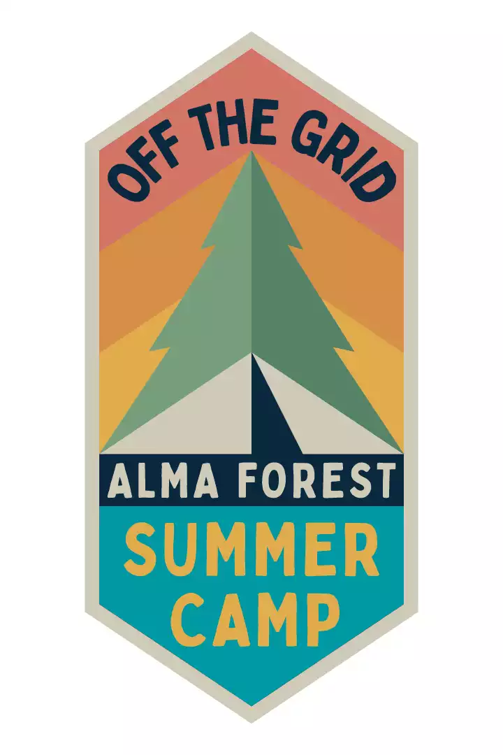 Alma Forest Off the Grid Summer Camp artwork